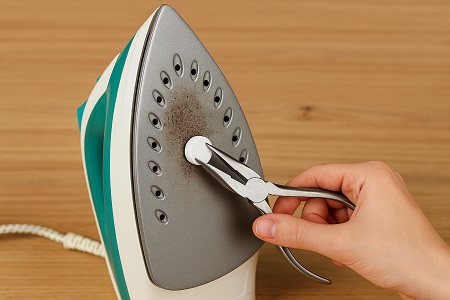 Čišćenje pegle paracetamolom